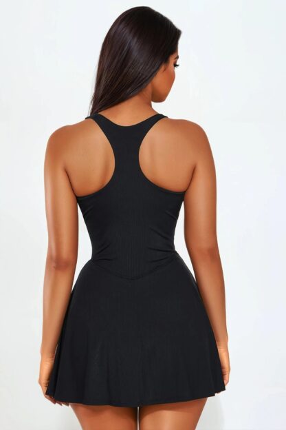 Vestido Deportivo de Cancha con Tejido de Canalé - Image 3