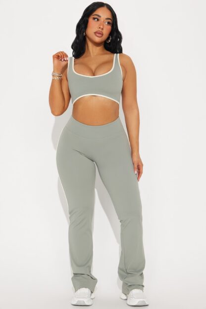 Pantalones Activos para Yoga con Cintura Elástica - Image 4