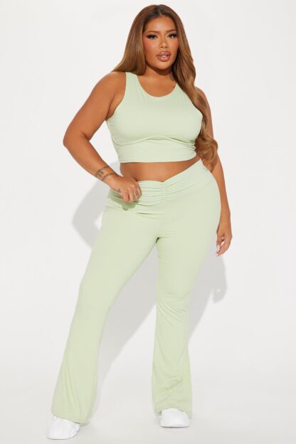 Top Deportivo de Cuello Alto para Pilates - Negro - Image 12