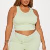 Top Deportivo de Cuello Alto para Pilates - Negro - Image 11