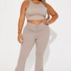 Top Deportivo de Cuello Alto para Pilates - Negro - Image 19