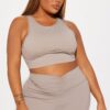 Top Deportivo de Cuello Alto para Pilates - Negro - Image 18