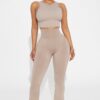 Top Deportivo de Cuello Alto para Pilates - Negro - Image 16