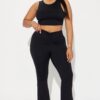 Top Deportivo de Cuello Alto para Pilates - Negro - Image 6