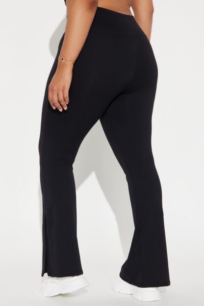Pantalones de Yoga Activos con Cintura Alta y Detalles Fruncidos - Image 6