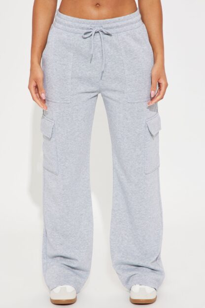 Pantalones Joggers Dayna en Gris Suave - Image 2